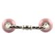 Pink Round Cearmic Cut Bridge Handles